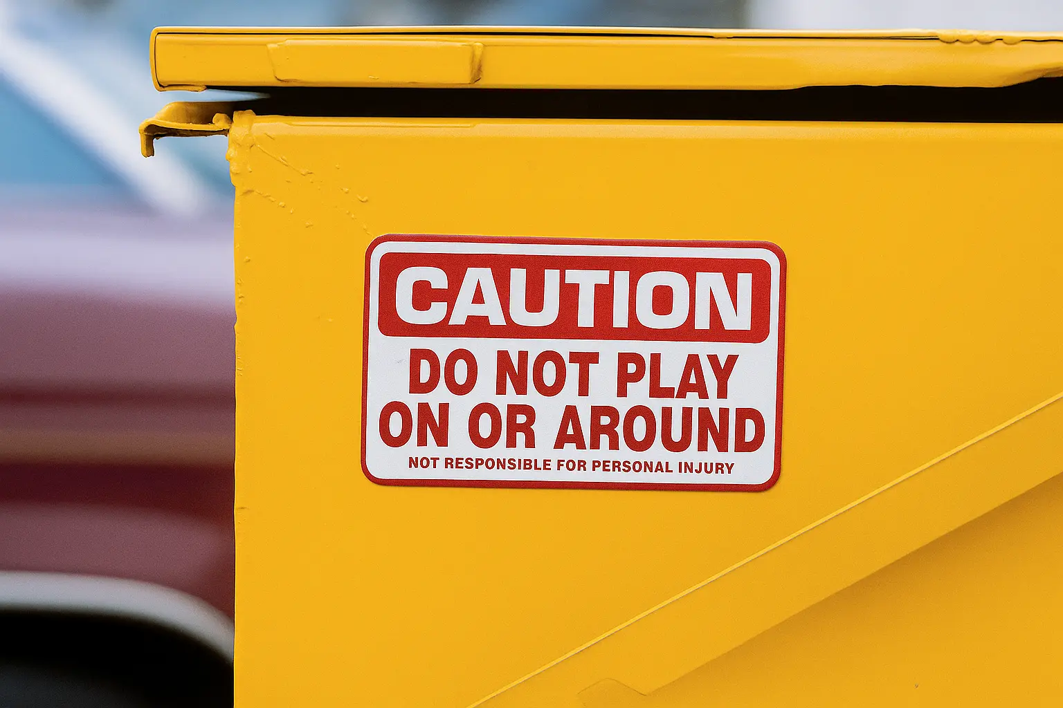 caution stickers