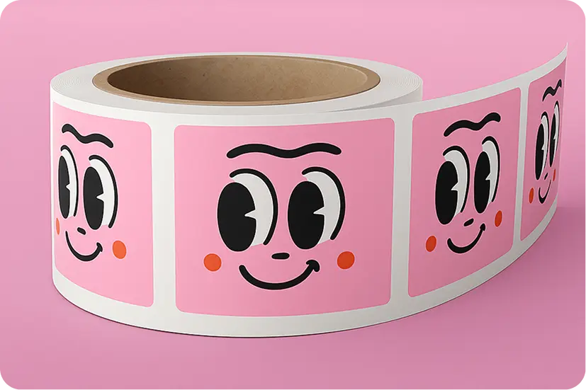 Sticker Label Roll